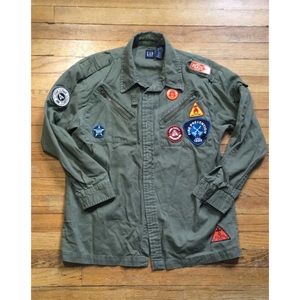 Children’s Green Military Jacket